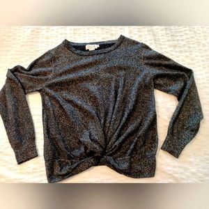 Black sparkly sweater Size M/L
